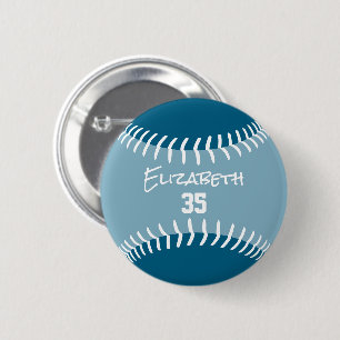 JEDE benutzerdefinierte Farben Softball Baseball Button