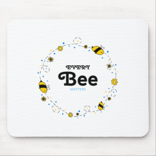 Jede Biene-Aufkleber Mousepad