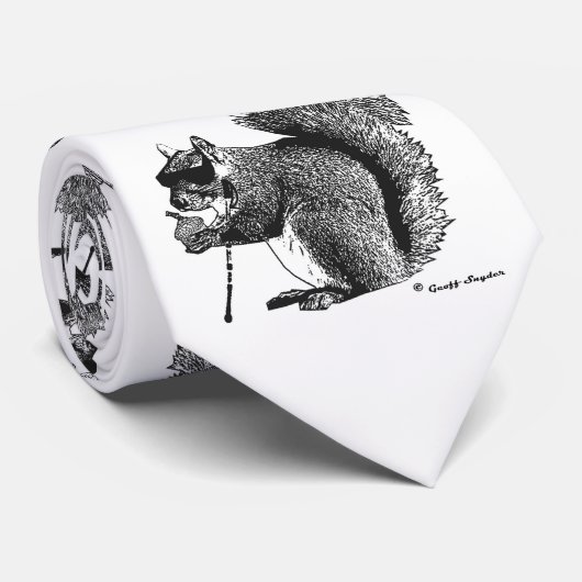 Jede blinde Eichhörnchen-Krawatte Krawatte (Gerollt)