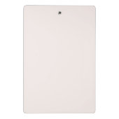 Jede Blume blüht in ihrer eigenen Zeit - rustikale Mini Klemmbrett (Rückseite)