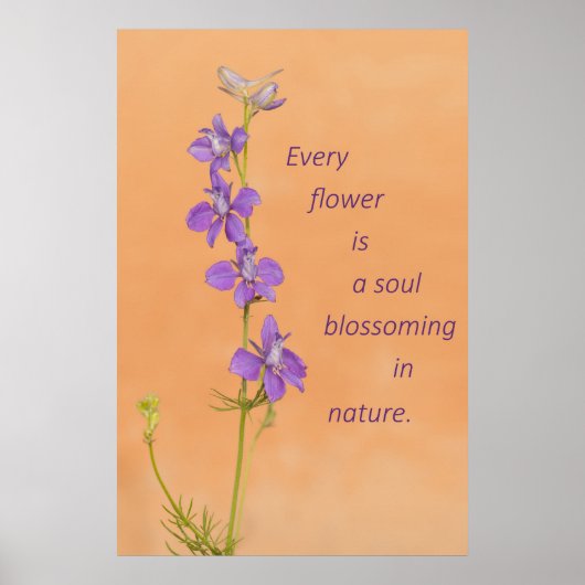 Jede Blume Poster (Vorne)