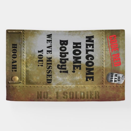 JEDE BRANCHE - Banner für militärische Heimwerker (Horizontal)