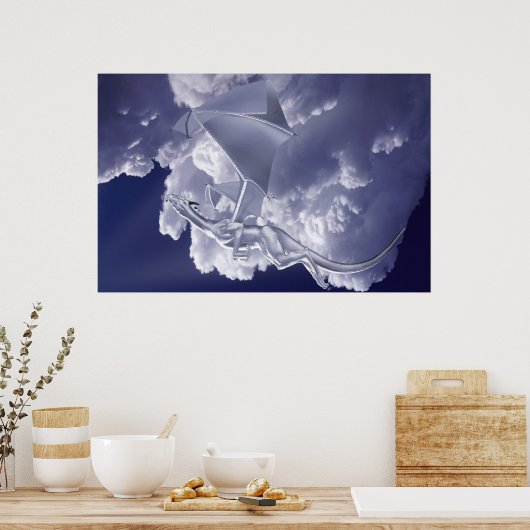 Jede Cloud Poster (Küche)