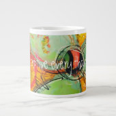 Jede denkbare Schrift-Tasse in Gefangenschaft brin Jumbo-Tasse (Vorderseite)