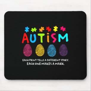 Jede Druckausgabe weist einen anderen Story-Finger Mousepad