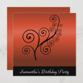 Jede Einladung rot (Vorne/Hinten)