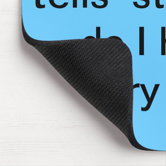 Jede Falte erzählt Story-Maus Mousepad (Ecke)