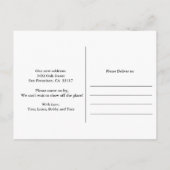 JEDE FARBE - Ankündigung über die Türbewegung Post (Rückseite)