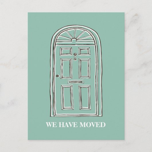 JEDE FARBE - Ankündigung über die Türbewegung Post (Vorderseite)