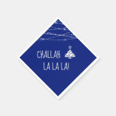 Jede Farbe Chrismukka Tree Niedlich Challah La La Serviette (Ecke)