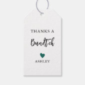 Jede Farbe dank eines Bundt'ch-Geschenktafels, ein Geschenkanhänger (Vorderseite)