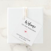 Jede Farbe der Bahamas-Begrüßungstasche Geschenkanhänger (Beispiel)