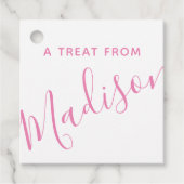 Jede Farbe - Geschenk für Skriptnamen oder Liebesm Geschenkanhänger (Vorderseite)