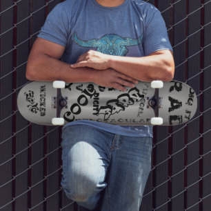 Jede Farbe ist rückwärts Skateboard
