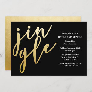 JEDE FARBE - Jingle and Mingle Holiday Einladung