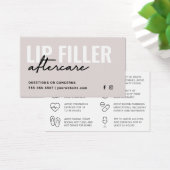 Jede Farbe Lip Filler-Instruktion nach der Pflege  (Schreibtisch)