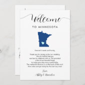 Jede Farbe Minnesota Hochzeit Begrüßungsreise (Vorne/Hinten)