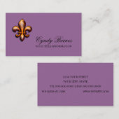 Jede Farbe mit Copper-Lilie-Visitenkarte Visitenkarte (Vorne/Hinten)