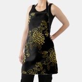 Jede Farbe mit Gold Chrysanthemum Schürze (InSitu)