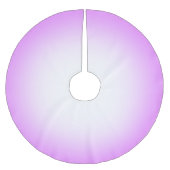 Jede Farbe mit rosa Ombre Tree Rock Polyester Weihnachtsbaumdecke (Vorderseite)