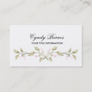 Jede Farbe mit rosafarbener Trumpf-Weinkarte Visitenkarte