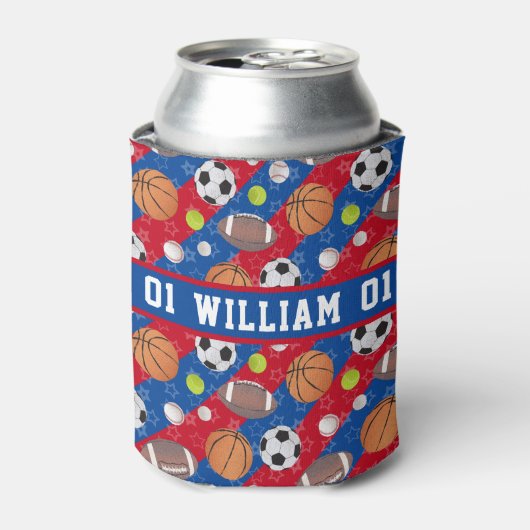 Jede Farbe - Multiball-Sport Dosenkühler (Kanne Vorderseite)