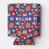 Jede Farbe - Multiball-Sport Dosenkühler (Vorderseite)