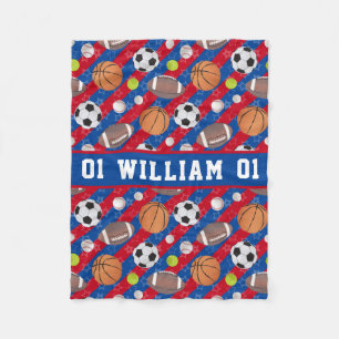 Jede Farbe - Multiball-Sport Fleecedecke