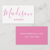 Jede Farbe - Name des Skriptes - Unternehmen oder  Visitenkarte (Vorne/Hinten)