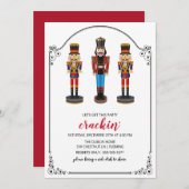 JEDE FARBE - Nutcracker Holiday Einladung (Vorne/Hinten)