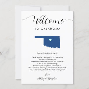 Jede Farbe Oklahoma Hochzeitstag Begrüßungsreise