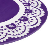 JEDE FARBE! Skull Lace Cutting Board Schneidebrett (Ecke)