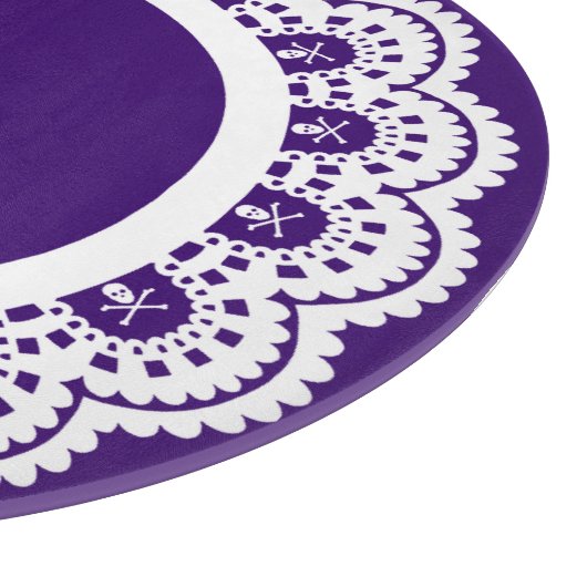 JEDE FARBE! Skull Lace Cutting Board Schneidebrett (Ecke)