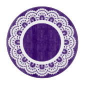 JEDE FARBE! Skull Lace Cutting Board Schneidebrett (Vorderseite)