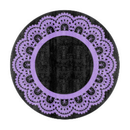 JEDE FARBE! Skull Lace Cutting Board Schneidebrett