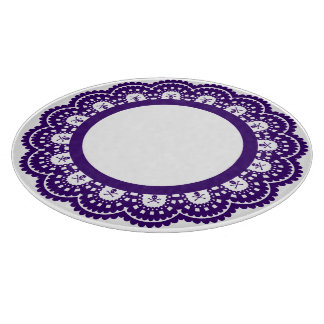 JEDE FARBE! Skull Lace Cutting Board Schneidebrett