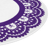 JEDE FARBE! Skull Lace Cutting Board Schneidebrett (Ecke)