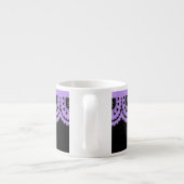 JEDE FARBE! Skull Lace Kleiner Tee Cup Espressotasse (Rückseite)