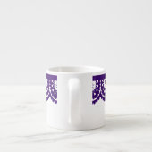 JEDE FARBE! Skull Lace Kleiner Tee Cup Espressotasse (Rückseite)