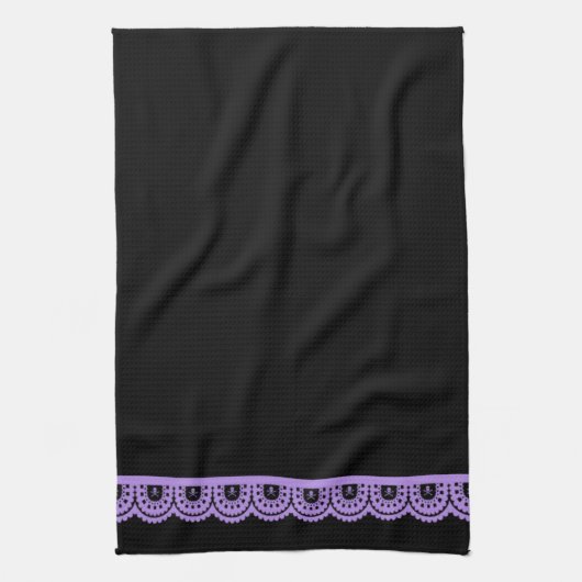 JEDE FARBE! Skull Lace Teetuch Geschirrtuch (Vertikal)