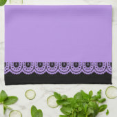 JEDE FARBE! Skull Lace Teetuch Geschirrtuch (Gefaltet)