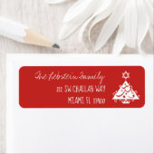 Jede Farbe Weihnachten + Hanukkah Tree + Chalk | R (Insitu)