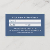 Jede Farbe Zahnbürste, Zahnarztberuf Visitenkarte (Rückseite)