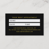 Jede Farbe Zahnbürste, Zahnarztberuf Visitenkarte (Rückseite)