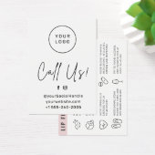 Jede farbige, benutzerdefinierte Logo-Lippenkarte (Schreibtisch)