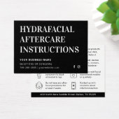 Jede farbige einfache HydraFacial Aftercare Advice (Schreibtisch)