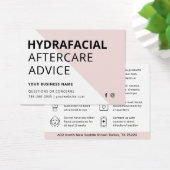 Jede farbige HydraFacial Aftercare Instructions Ca (Schreibtisch)