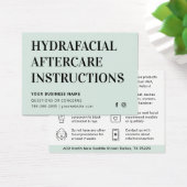 Jede farbige HydraFacial Aftercare Instructions Ca (Schreibtisch)