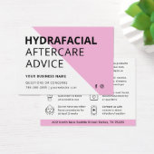 Jede farbige HydraFacial Aftercare Instructions Ca (Schreibtisch)
