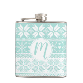 Jede Farbmesse Isle Winter Sweater Monogram Flachmann